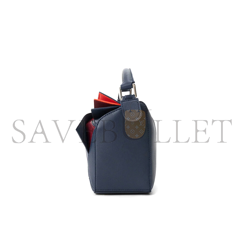 LOEWE SMALL LAYERED PUZZLE BAG IN CLASSIC CALFSKIN A510S21XDQ (24*16.5*10.5cm)